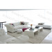 White Leather Sofa (JP-sf-089)