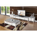 White Marble Top Cpffee Table Furniture