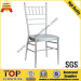 White Painting Wedding Banquet Chiavari Chair