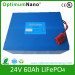 Wholesale LiFePO4 Battery24V 60ah with Deep Cycle