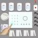 Wireless Home GSM Burglar Intruder Alarm System with Remote Control