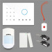 Wireless Transmission Motion Alarm Remote Controller Alarm System