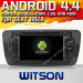 Witson Android 4.4 Car DVD for Seat Ibiza 2013 with A9 Chipset 1080P 8g ROM WiFi 3G Internet DVR Support