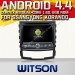 Witson Android 4.4 Car DVD for Ssangyong Korando 2010-2013 with A9 Chipset 1080P 8g ROM WiFi 3G Internet DVR Support
