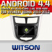 Witson Android O. S. 4.4 Version Car DVD for Hyundai Verna (W2-A9553Y)