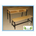 Wood Student Study Desk/Passed CE&RoHS Certificate for Classroom Furniture