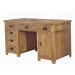 Wooden Dressing Table, Double Pedestal Dressing Table