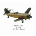 Wooden Toy Plane Model for Adults and Kids