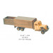 Wooden Toy Truck Model for Adults and Kids