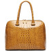 in Fashion Crocodile Pattern Mature Genuine Leather Lady Bags