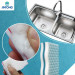 stainless steel scrubber sponge kitchen cleaning