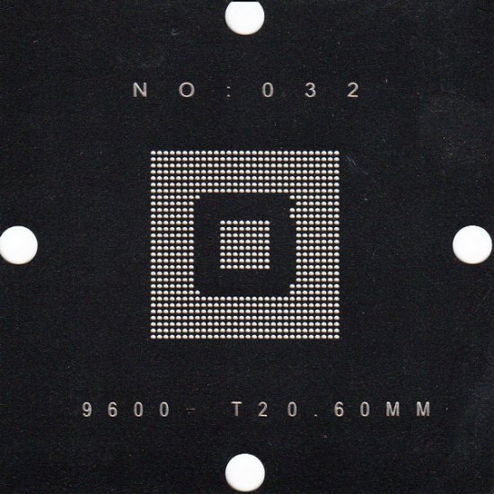 ATI 9200 9600 Stencil 80x80mm