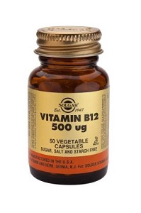 Vitamin B12 500 ug Vegetable Capsules