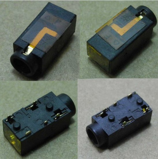 2pcs Dell Sony Earphone Jack AJ006