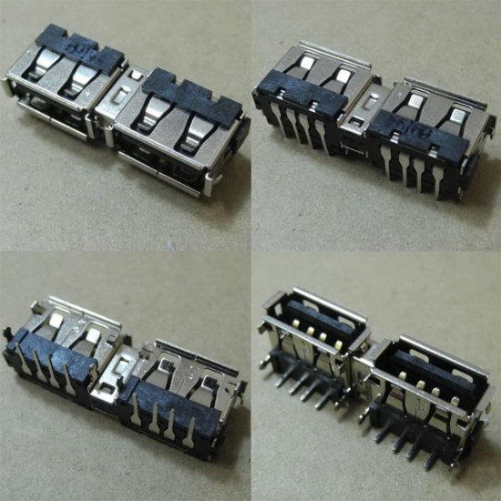 5pcs U317 Asus/Lenovo Double USB Connector