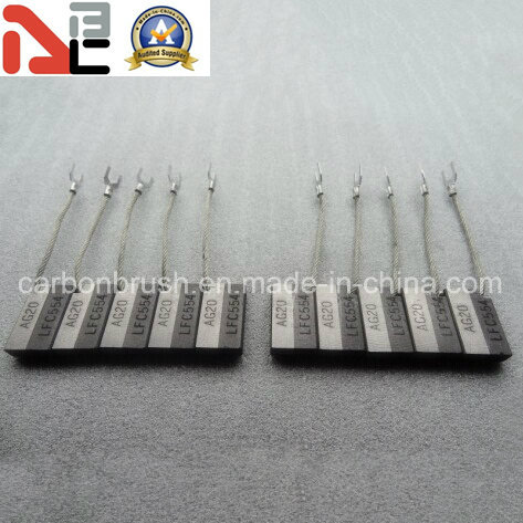 (AG20/LFC554) Natural and Silver Graphite Carbon Brush for Power Plant