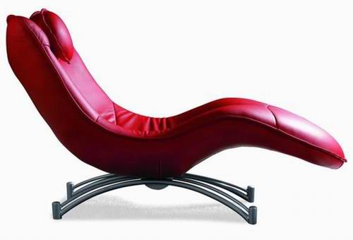 (SX-040) Home Furniture Modern PU Leather Longue Chair
