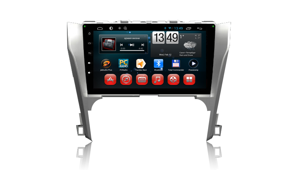 10.1in 2 DIN Car Video for Android Toyota Camry (CL-1855)
