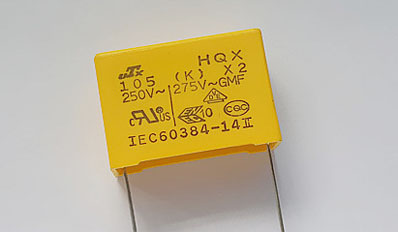 104k/275V 12*11*5 P=10 Film Capacitor / X2 Capacitor / Safety Capacitor