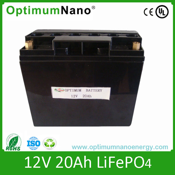 12V 20ah Rechargeable Li-ion Bike Battery