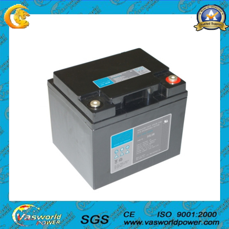 12V 38ah CE Approval Rechargeable Solar Lead Acid Battery (solar 12-38)