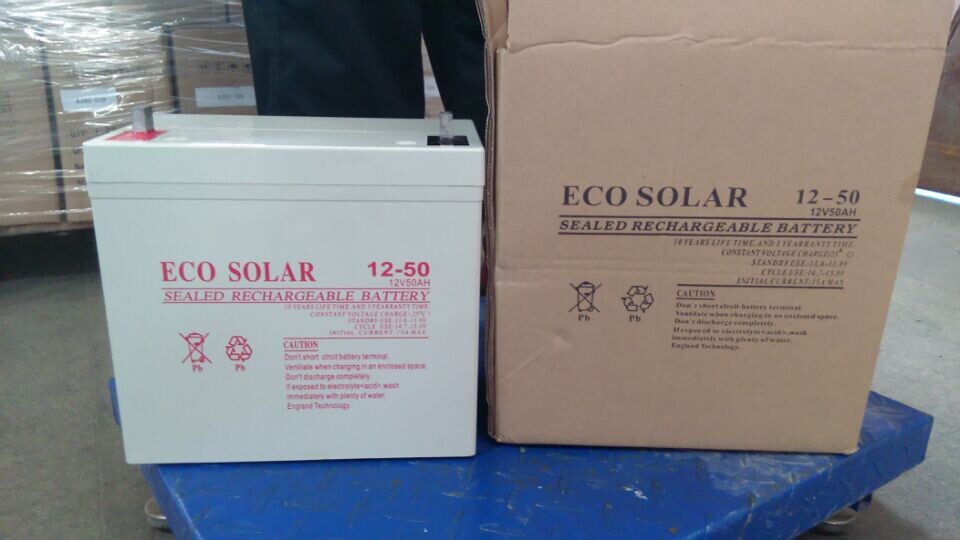 12V55ah AGM Technology Long Life Series Solar Battery