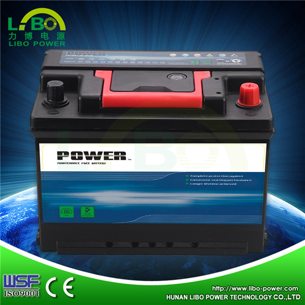 12V75ah Top Quality Lead Acid Mf Auto Car Battery
