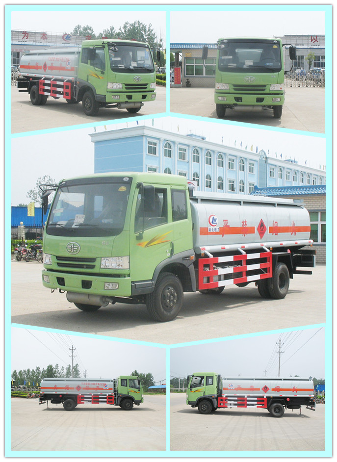 1500 Liters Faw Fuel Tanker Truck for Sale