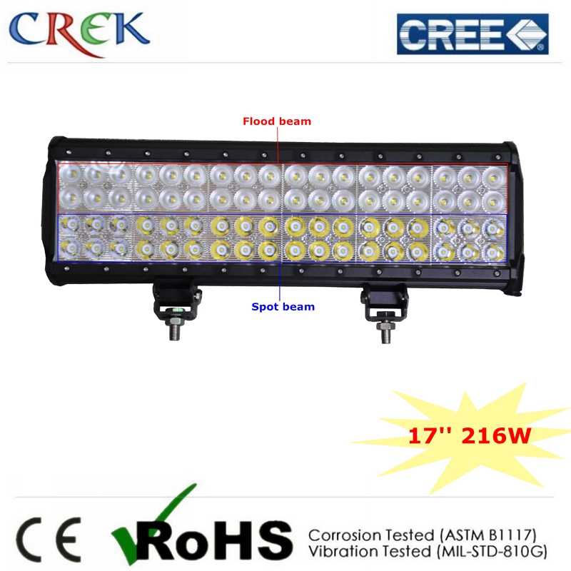 17 Inch 216W LED Light Bar with CE/RoHS/IP68 (CK-BC41803)
