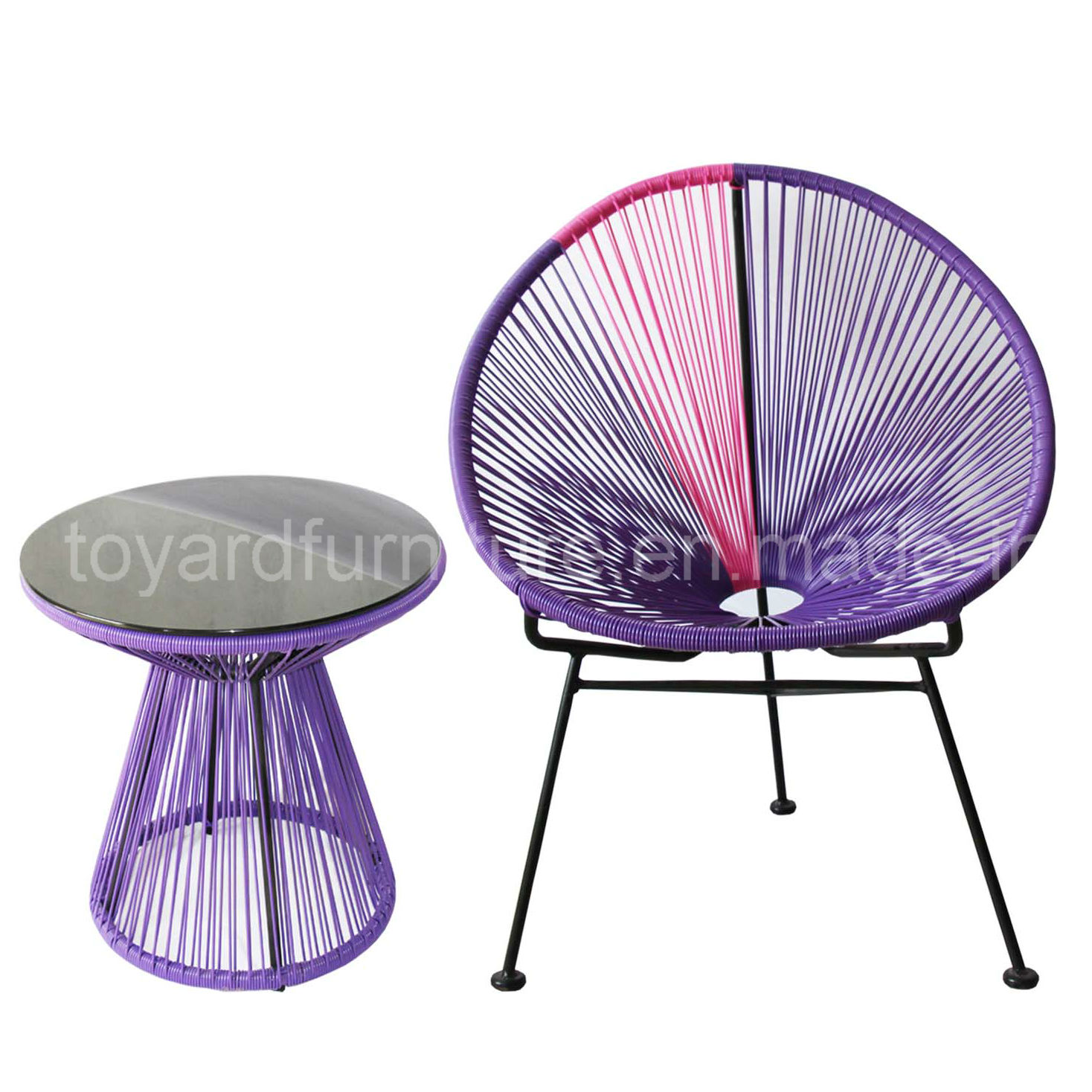 2-Years Warranty Outdoor Plastic Living Leisure Chair