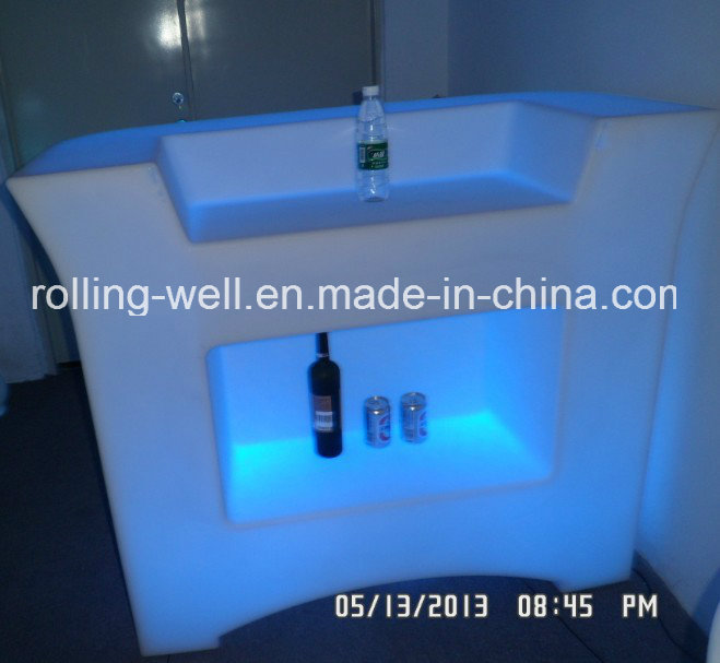 2014 Illuminated LED Bar Counter/LED Bar Furniture/LED Plastic Bar Counter