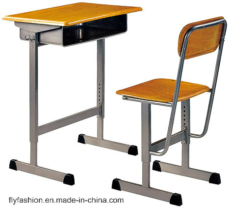 2014 New Arrival High Quality Single Student Desk and Chair (SF-03S)