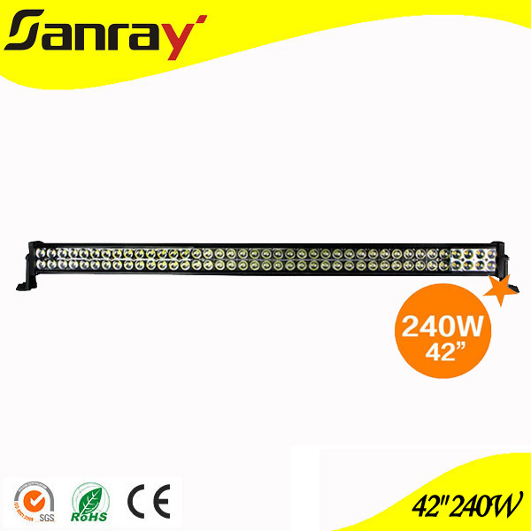 240W Double Row Offroad LED Light Bar
