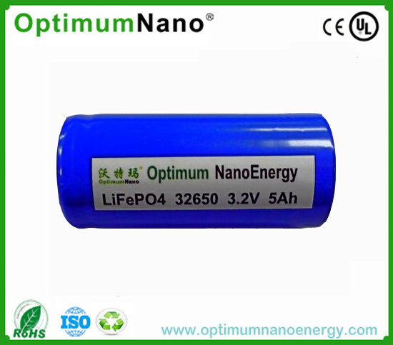 3.2V 5ah LiFePO4 32650 Single Cell Rechargeable Battery