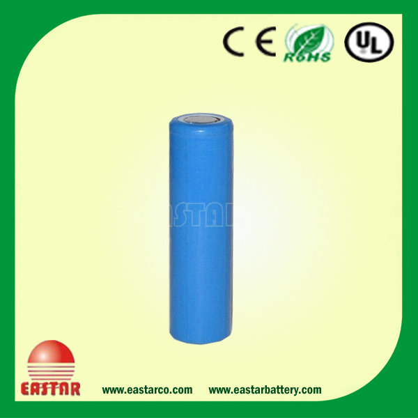3.7V High Rate Cylindrical Li-ion Battery 18500/18650 with 1300-1500mAh