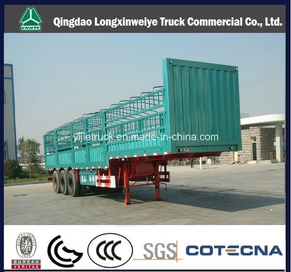 3 Axles 35ton Truck Trailer Semi Trailer Zjv9280xxy