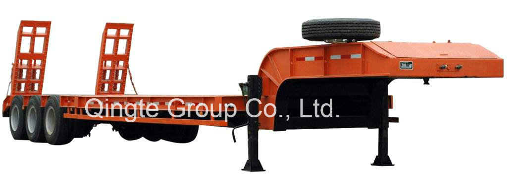 3 Axles Low Bed Semi Trailer (QDT9272TDP)