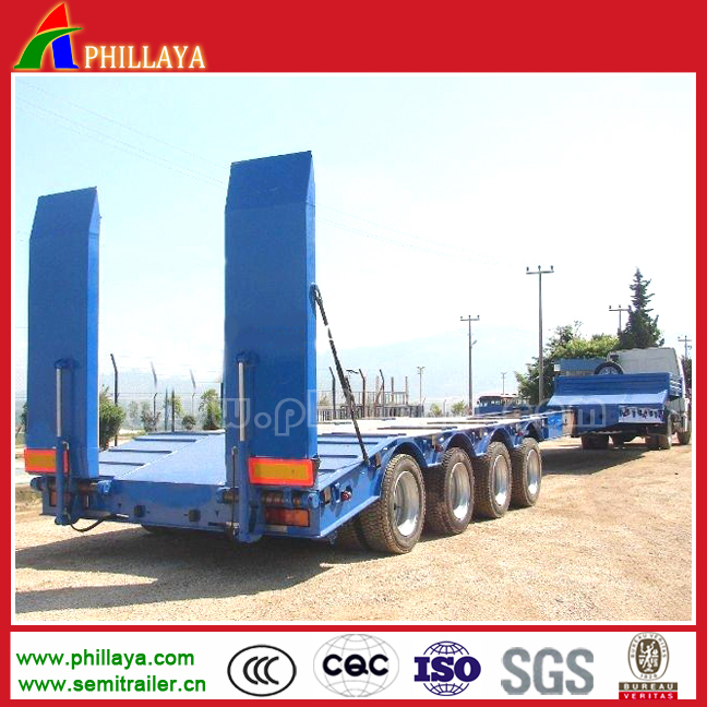 4 Axle 80ton -100ton Low Bed Semi Trailer (PLY8402GYY)