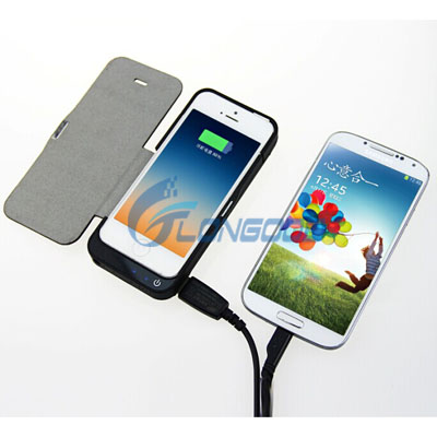 4200mAh Power External Backup Battery Charger Case for iPhone 5 5s 5c