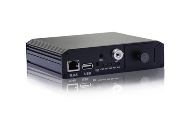 4CH Mini SD Card Mobile Car DVR for Bus Video Recording