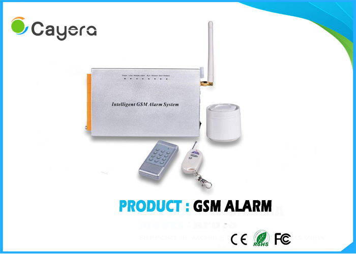 8 Digital Inputs Company GSM Security Remote Controller Intruder Alarm System