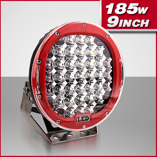 9 Inch Spot/Flood Cover CREE Round 185W LED Driving Light (PD185)