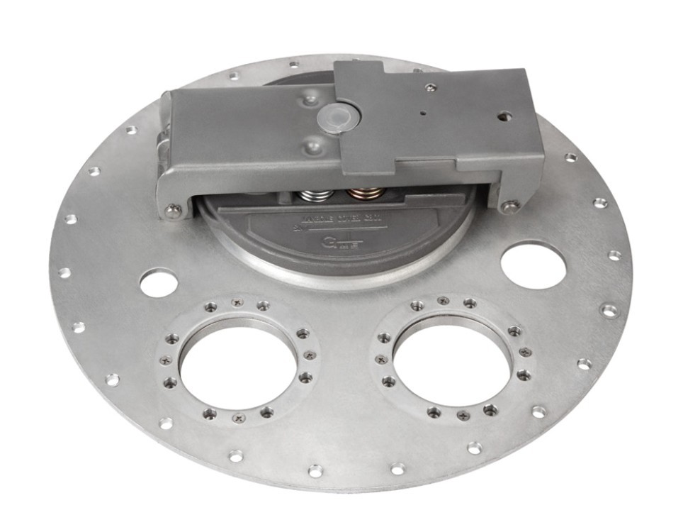 API 20'' Aluminum Alloy with P/V Vent and Locked Tanker Truck Manhole Cover (C801b-560/580)