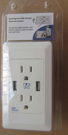 American USB Wall Socket, USA USB Wall Socket