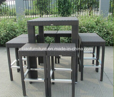 Bar Furniture Bar Set Rattan Outdoor Bar Stools