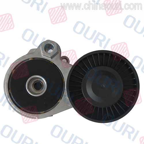 Belt Tensioner with Pulley Metal for Audi (OEM 077903133E)