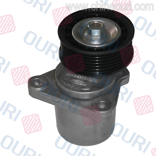 Belt Tensioner with Pulley for Ford (OEM 1127103 1306666)