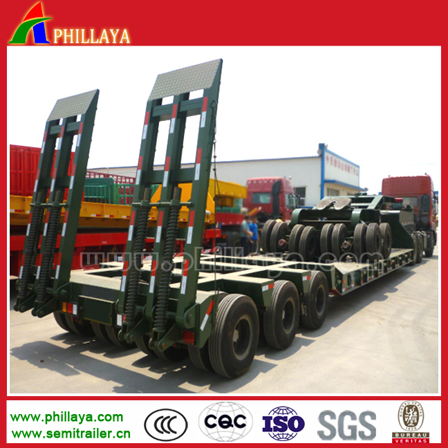 Best Selling 3 Axles Low Loader for Truck Trailer