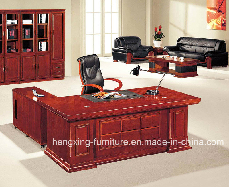 Big Size Veneer Office Table Director Table (HX-SRD0052)