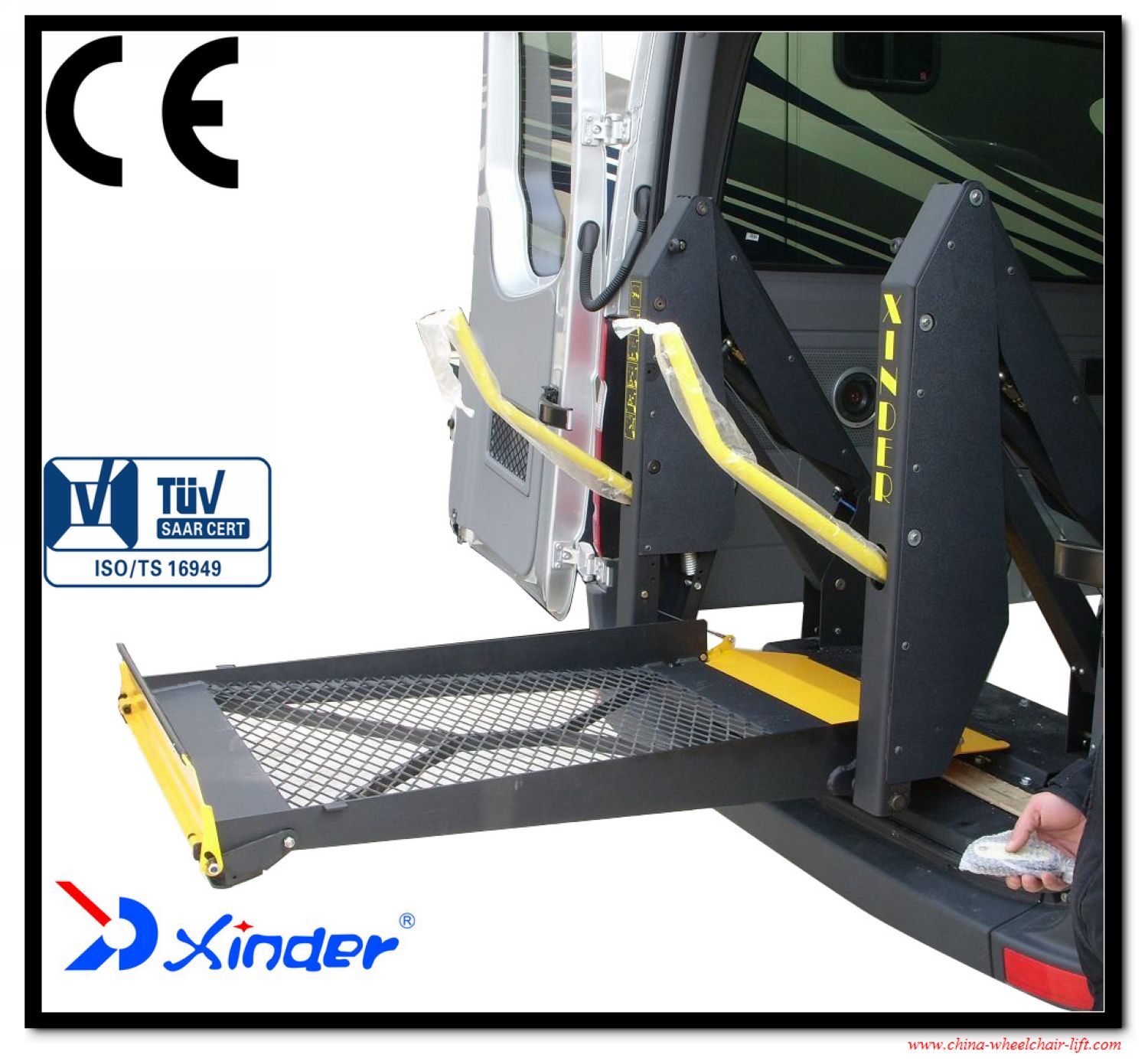 CE Wheelchair Lift for Van (WL-D-880/880S/880U)